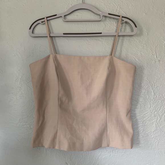 tan fitted cami - Picture 4 of 8